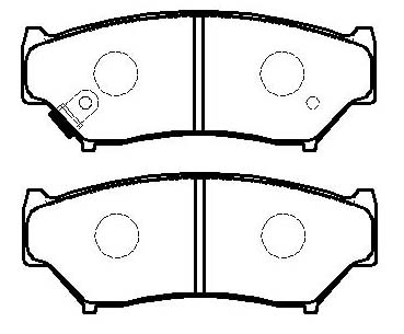 Ön Fren Balatası Vitara 5 Kapı 1990-