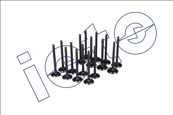 Subap Takimi 8 In + 8 Ex (Ni̇trasyonlu) Mazda 626 1.8/2.0 Fs In (31.5*6*89.9) Ex (27.5*6*89.9)