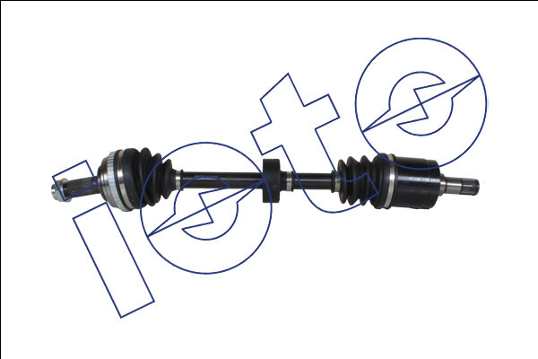 Aks Komple Sag Absli Civic 1.4/1.6 16V 1996-2000 (619,5 Mm Abs-50)