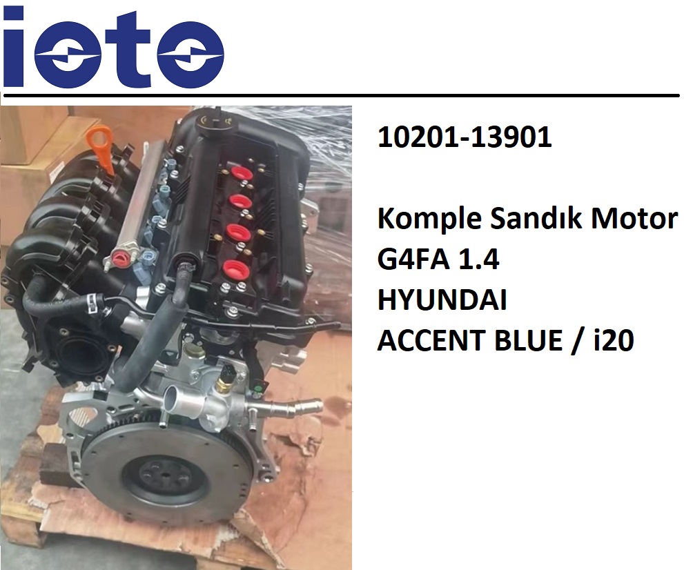 Komple Sandik Motor G4Fa 1.4 Accent Blue I20