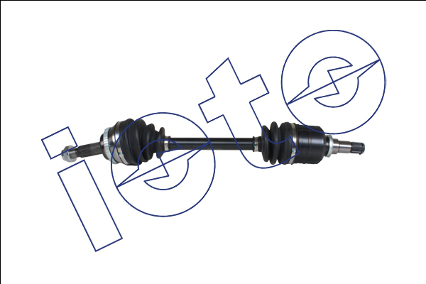 Aks Komple Sol Absli Corolla Vvti 1.4/1.6 16V 3Zz/4Zz 2002-2006 (633.5 Mm Abs 48)