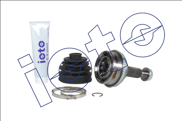 Aks Kafası Dış Absli Corolla Ae92/Ae101 1988-2001 (26X23X56 Abs 48)