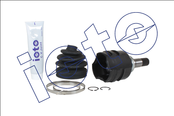 Aks Kafası Iç Sağ / Sol Corolla Ae92/Ae101 1988-2001 (23X23X34)